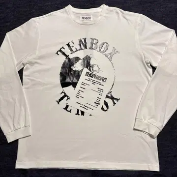 새상품 미사용 TENBOX (텐박스) KENZAI L/S 롱티 M 사이즈