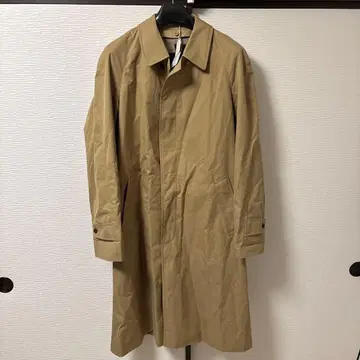[ 미사용 ] Aquascutum 베이지 스텐카라 코트