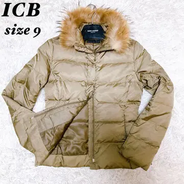 [ 새상품급 ] ICB 아이씨비 퍼 달린 숏 다운 자켓 무료배송