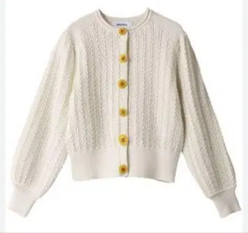 뮤베르 압화 가디건