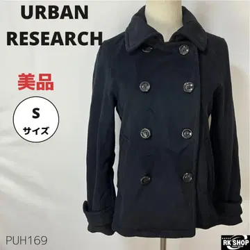 새상품급 URBAN RESEARCH 아우터 피코트 울 코트 사이즈 1