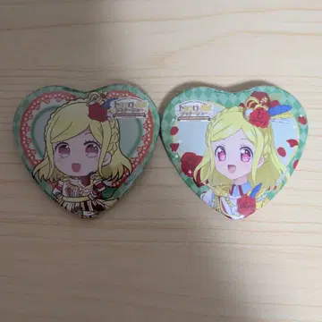 프리파라 미도리카제 후와리 트리콜로르 디너쇼 캔뱃지