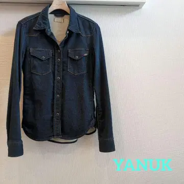 [ 새상품급 ] YANUK 야누크 데님 데니트 바지 셔츠