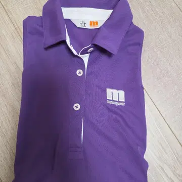L 사이즈 munsingwear 피케 셔츠