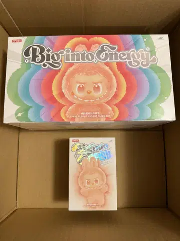 (정품) 미개봉 Labubu Big into Energy 모듬 1박스