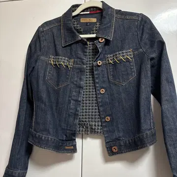 TOMMY GIRL 다크 블루 데님 자켓