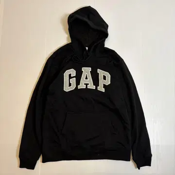 GAP 갭 블랙 후디 로고 원포인트 블랙