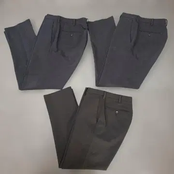 UNIQLO 감동 팬츠 3종 세트 79 x 73 네이비 블랙