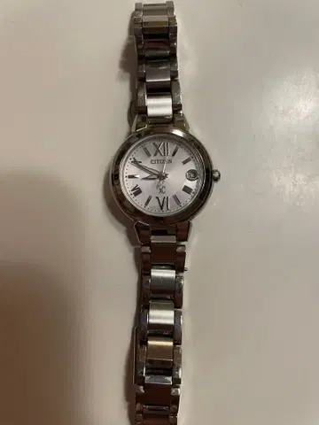 CITIZEN xc 크로스씨 쿼츠 손목시계 실버