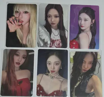5명 NINGNING 포토카드 세트 aespa 에스파