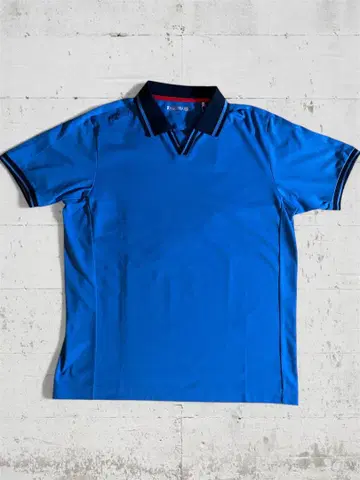 새상품 혼마 골프웨어 HONMA 피케 셔츠 반팔 스키퍼 타입 파랑 L