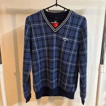 Callaway 체크 무늬 스웨터