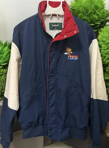 USA제 90년대 Dunbrooke ABC Eagle 로고 자수 나일론