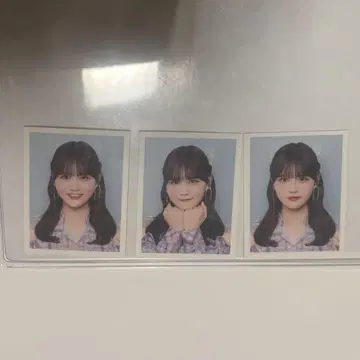 =LOVE ID PHOTO 스티커 3매 세트 2024 타카마츠 히토미
