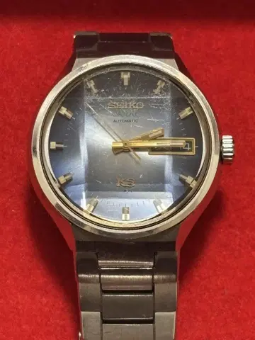 SEIKO KS 자동 와인딩 시계 블루