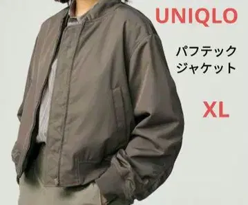 유니클로 퍼프 테크 자켓 XL 올리브