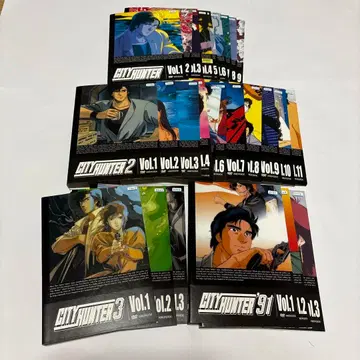 시티헌터 1기~4기 렌탈 DVD 애니메이션 전권 세트