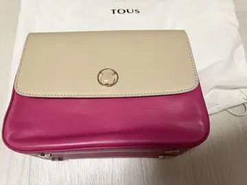 TOUS 핑크 베이지 숄더백 토우스