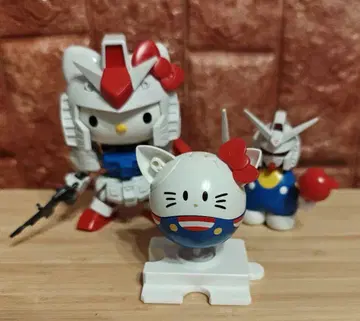반다이 건담 키티 할로 조립 완료