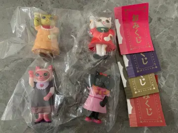 전 4종 컴프 CHICACO TOYA MANEKI MANEKO 피규어