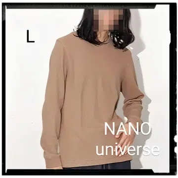 NANO universe [새상품급] 안티스멜 와플T 긴팔 셔츠