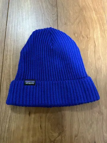 patagonia 파랑 니트 모자