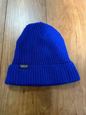 patagonia 파랑 니트 모자