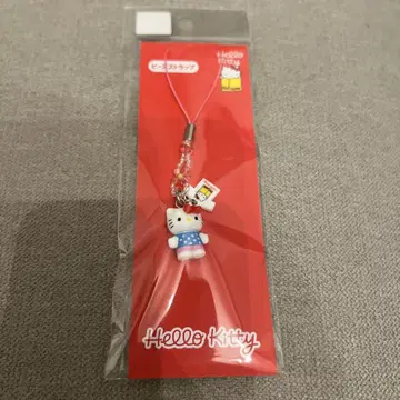헬로키티전 교토 한정판 키티 비즈 끈 스트랩