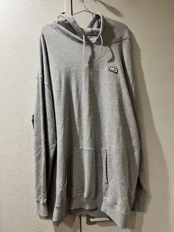xgirl 그레이 후드 부착 후드티