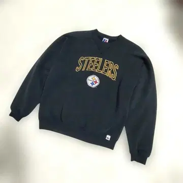 90s USA제 Russell Athletic 맨투맨 블랙