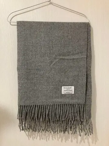 THE INOUE BROTHERS Brushed Scarf 라이트 그레이