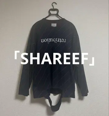 [ SHAREEF ] BIAS LINE L/S BIG-T