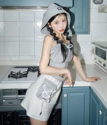 [ 미사용 새상품 ] 다리치 맨투맨 셋업