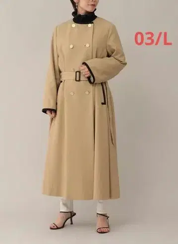 UNTITLED MANTECO 칼라리스 코트