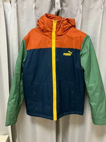 PUMA 후드 부착 다운 자켓