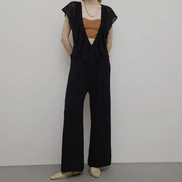 AMERI MEDI 러플 니트 로퍼