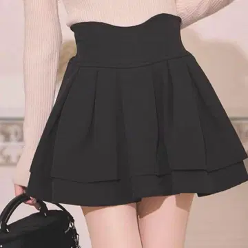 미셸마카롱 슬림 레그 스커트