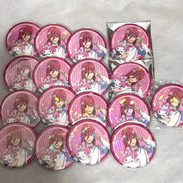 블루 록 산리오 치기리 효마 마이멜로디 캔뱃지 17개