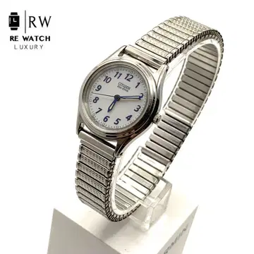 7-3543 CITIZEN E031 쿼츠 손목시계 실버