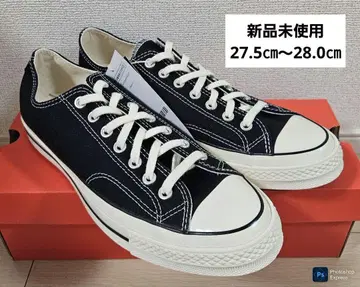 [ CONVERSE ] ct70 로우컷 척테일러 BK 28.0