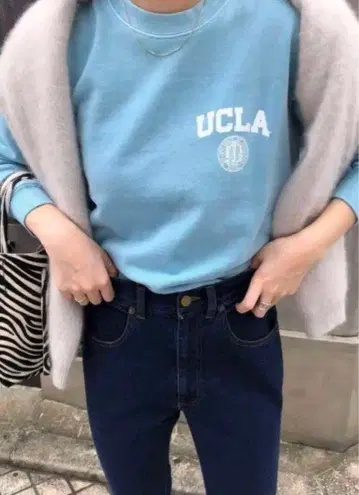 레어!! GOOD ROCK SPEED UCLA 맨투맨 오메가시 시너리