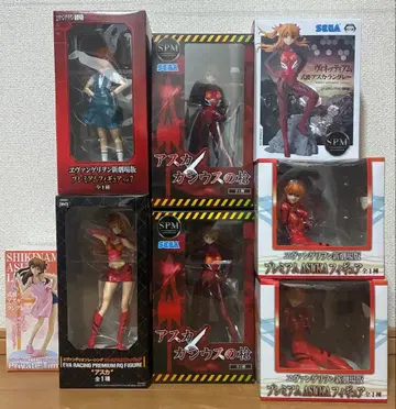 에반게리온 신극장판 피규어 아스카 8개 세트