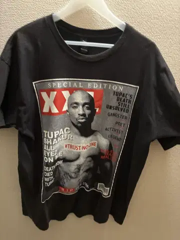 TUPAC SHAKUR 특별판 티셔츠 XL