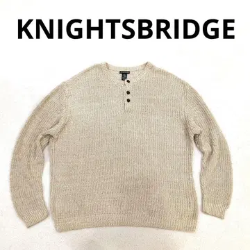 KNIGHTSBRIDGE 나이츠브릿지 코튼 아크릴 혼방 니트