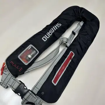 SHIMANO 블랙 구명 조끼