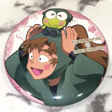 젠포지 이사쿠 캔뱃지 산리오 카페 닌타마 아모카페