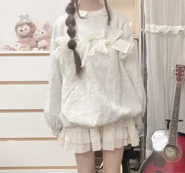 merry jenny 리본으로 이어진 트레이닝복