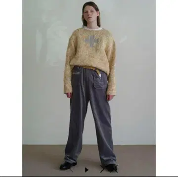 22AW sunsea Custom Corduroy Pants GRAY