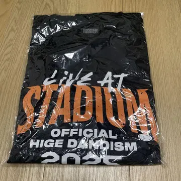LIVE AT STADIUM 2025 STADIUM 티셔츠 블랙
