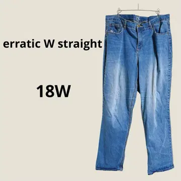 erratic W straight 스트레이트 데님 팬츠